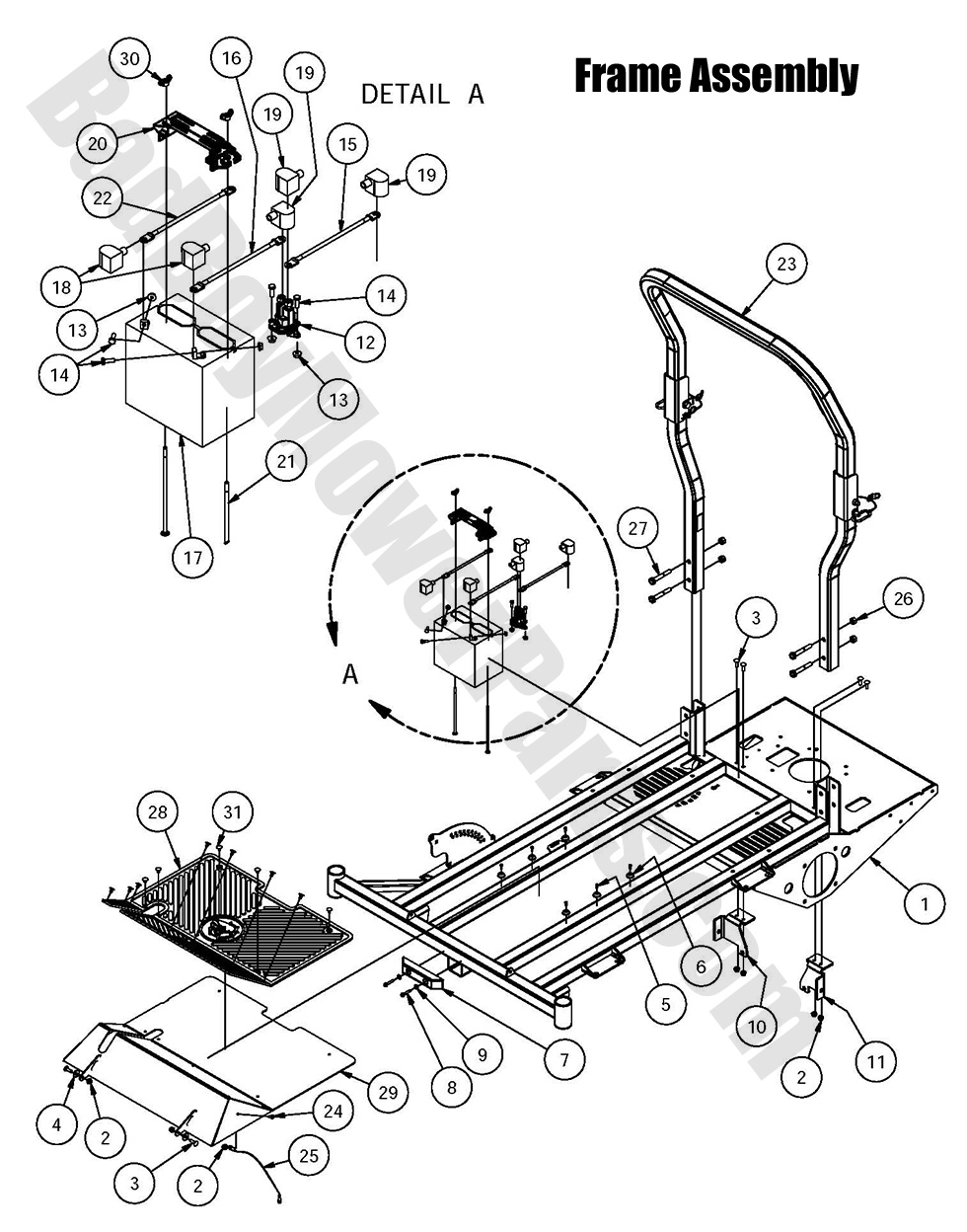 2016 Outlaw & Outlaw Extreme - Frame Assembly